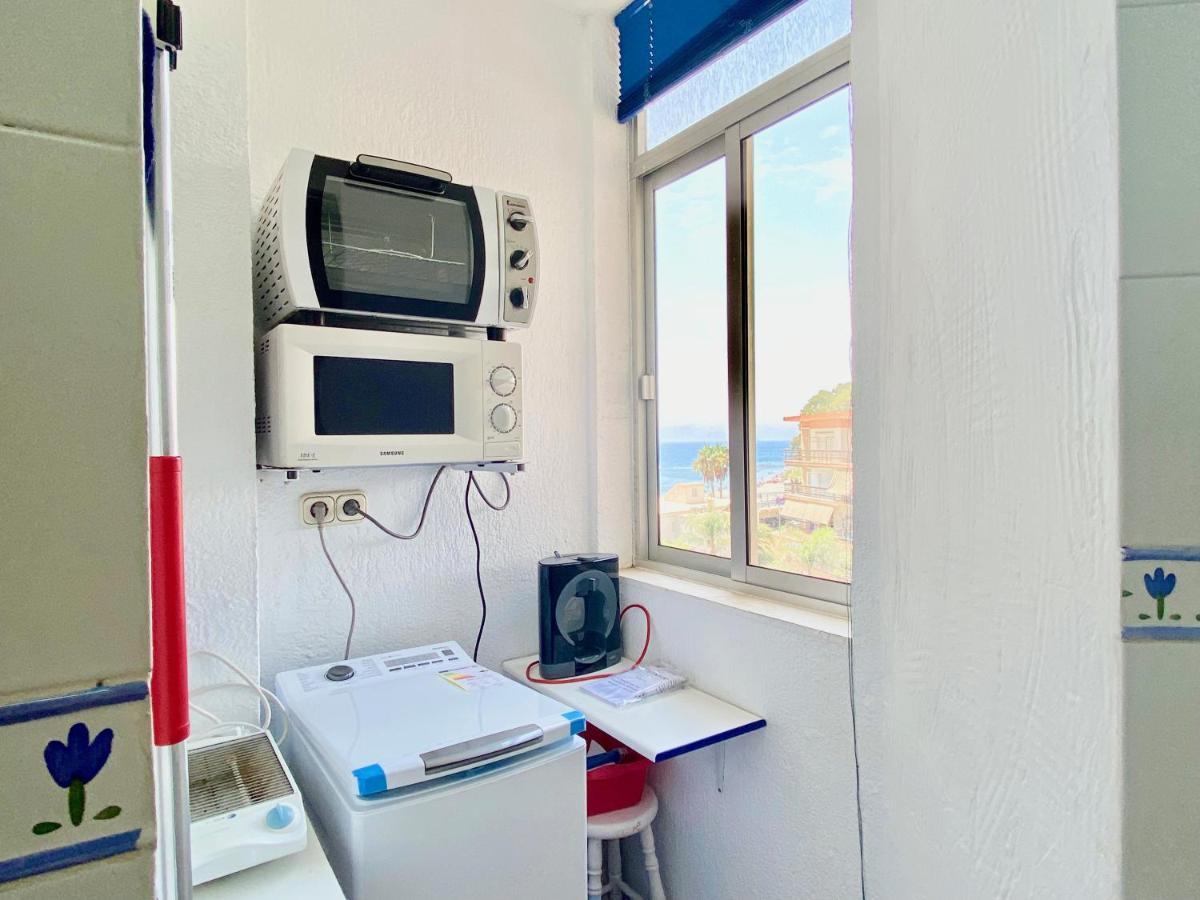 Genial Apartamento En 1A Linea De Playa Con Piscina Almunecar Luaran gambar