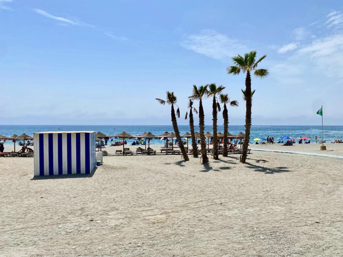 Genial Apartamento En 1A Linea De Playa Con Piscina Almunecar Luaran gambar