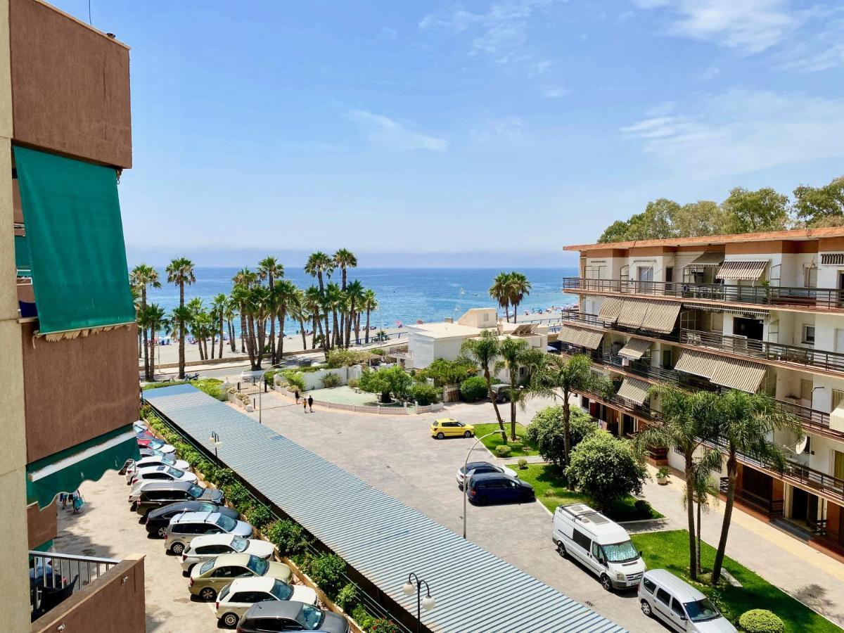 Genial Apartamento En 1A Linea De Playa Con Piscina Almunecar Luaran gambar