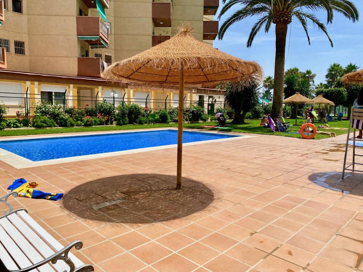 Genial Apartamento En 1A Linea De Playa Con Piscina Almunecar Luaran gambar