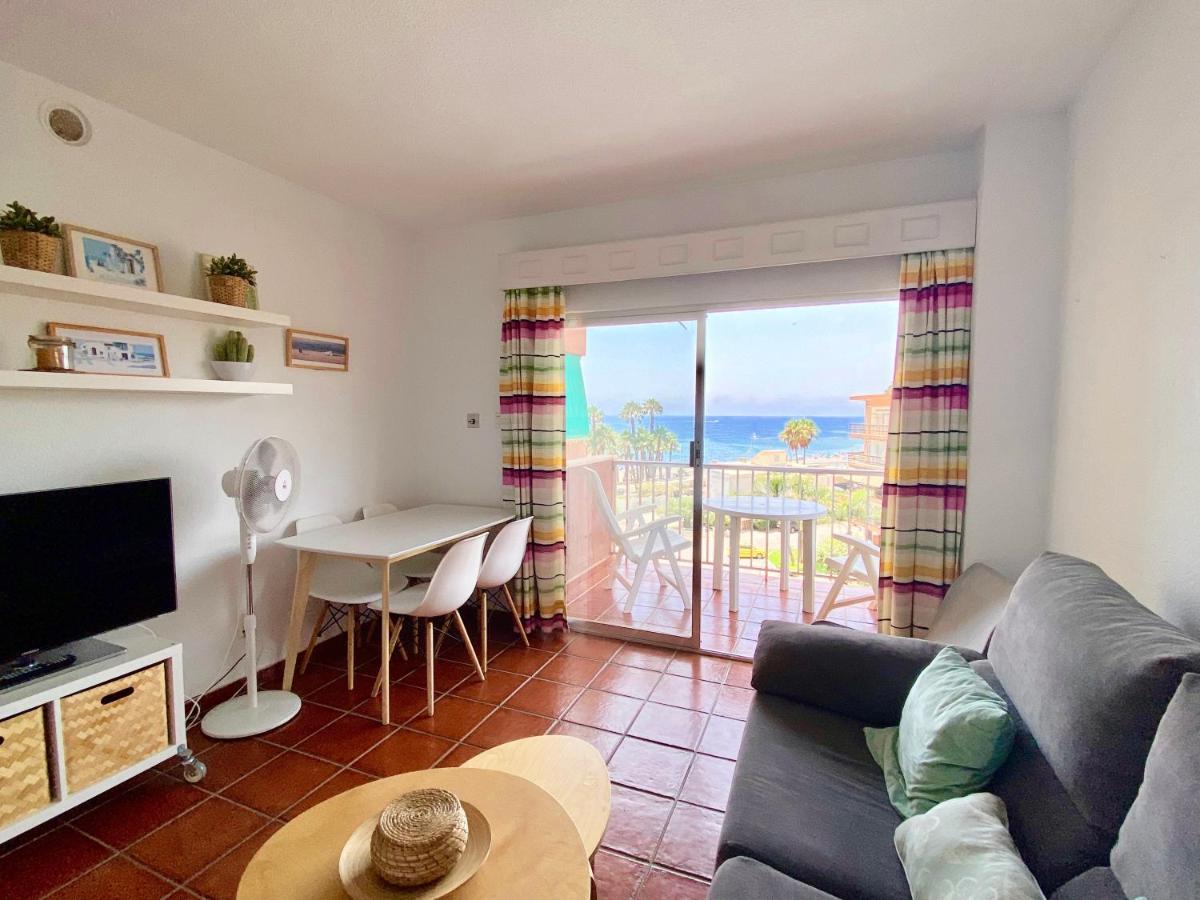 Genial Apartamento En 1A Linea De Playa Con Piscina Almunecar Luaran gambar